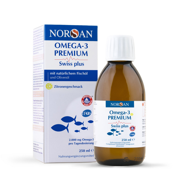 Omega-3 Premium Swiss Plus Öl 250ml
