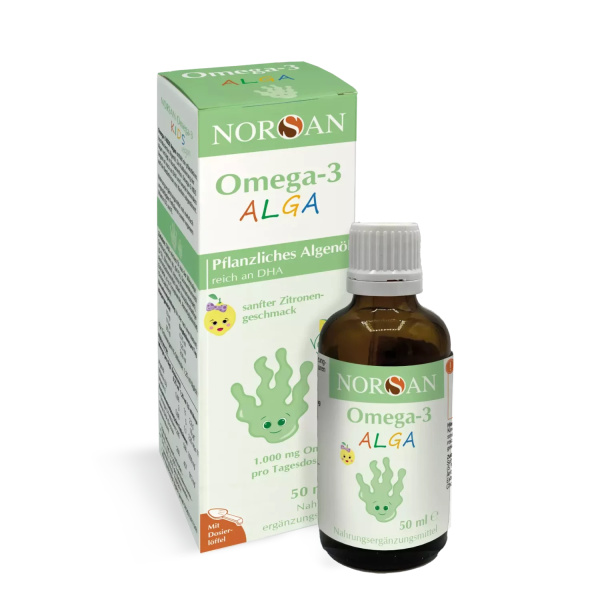 Omega-3 vegan ALGA Öl