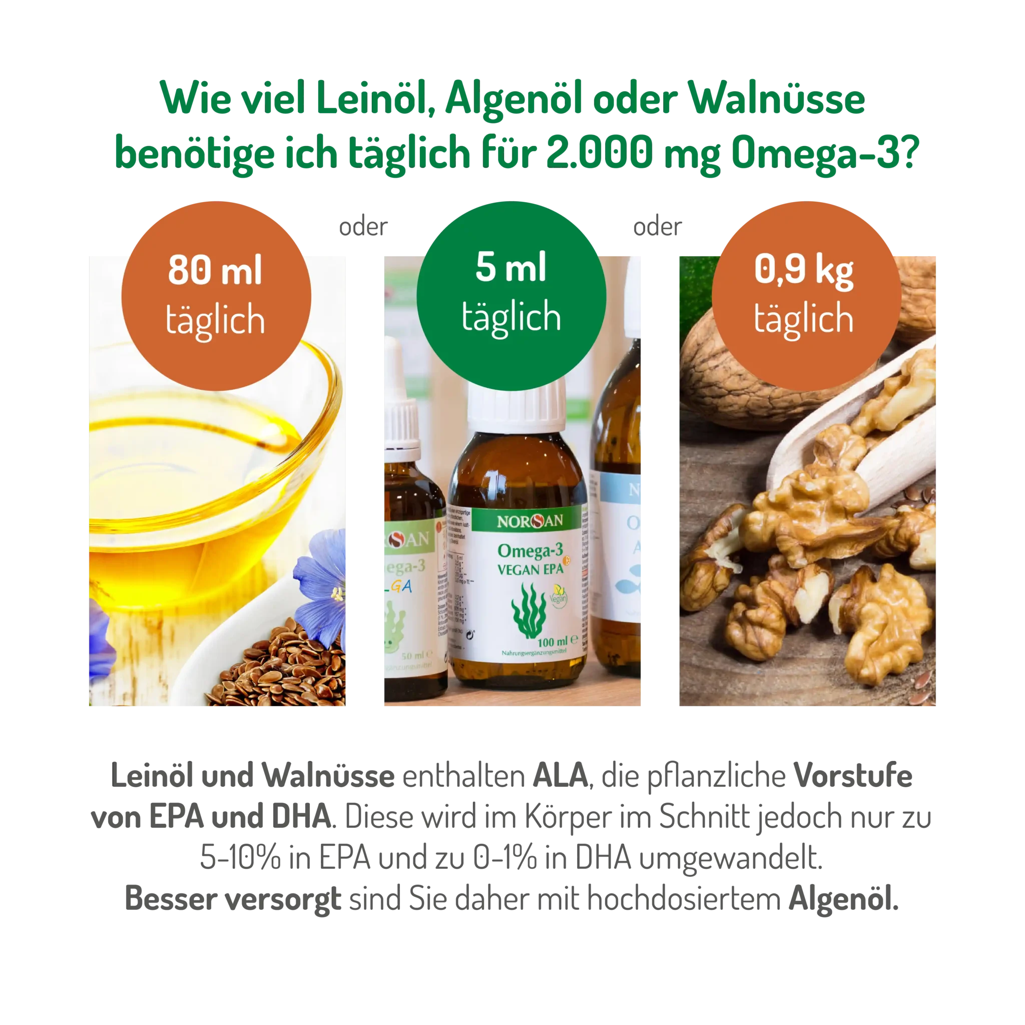 NORSAN Omega-3 Vegan EPA Öl 100 ml – Bild 4