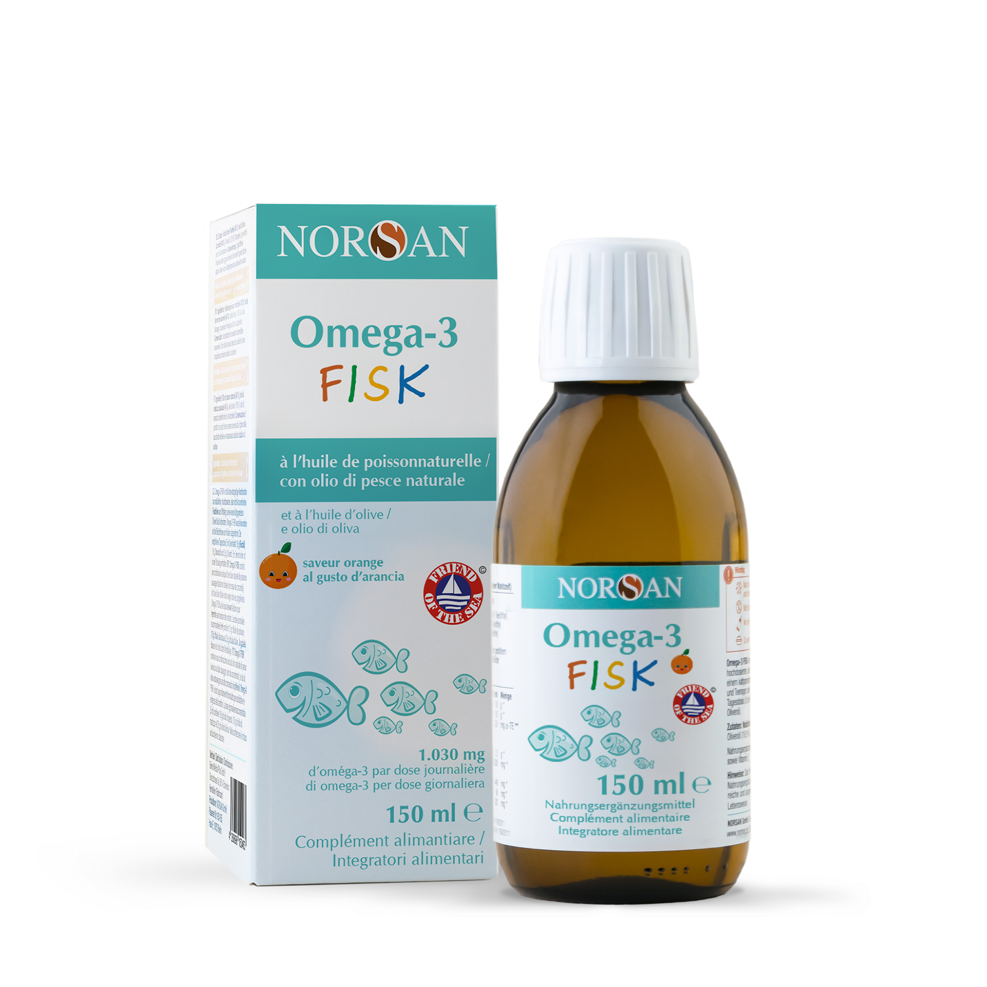 Huile Omega-3 FISK 150ml